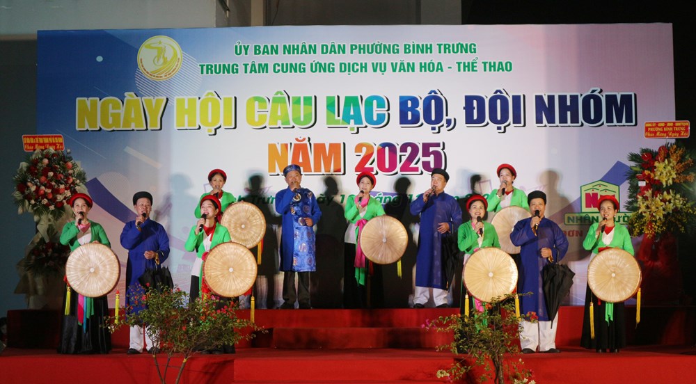 Tưng bừng Ngày hội Câu lạc bộ, đội, nhóm phường Bình Trưng năm 2025 - ảnh 4