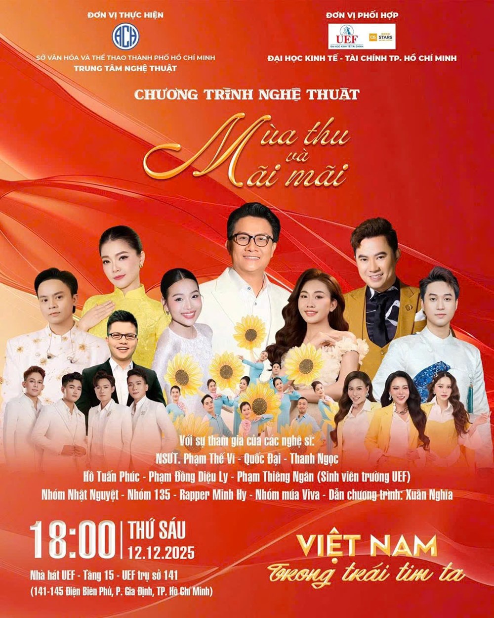 Chương trình nghệ thuật “Mùa thu và mãi mãi” đến với sinh viên - ảnh 1