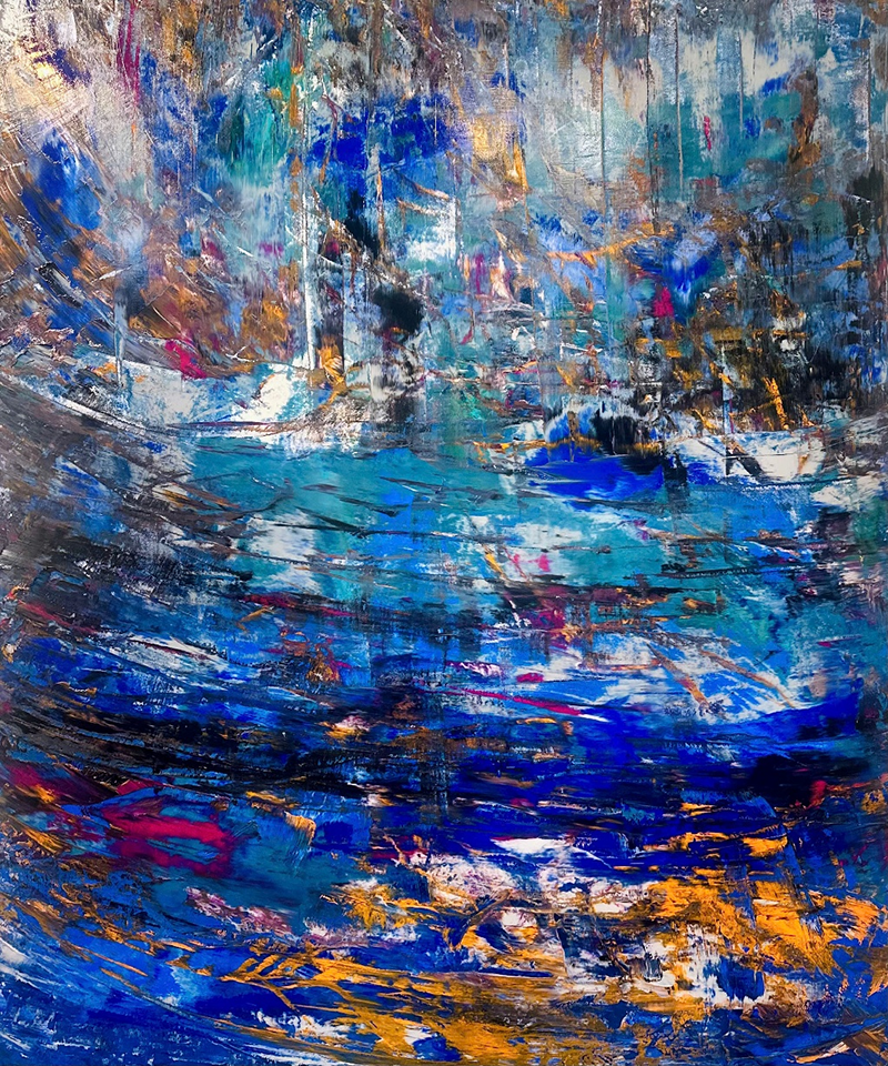 Khoảng lặng hội họa của một nữ sĩ quan - ảnh 3