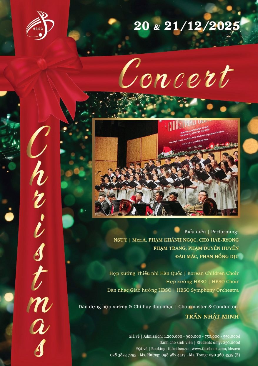 Hòa nhạc Giáng sinh tại Nhà hát Thành phố - ảnh 1