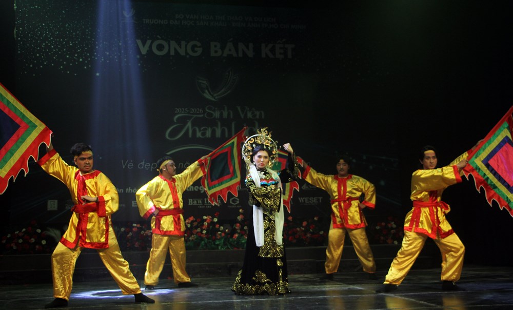 Bùng nổ đêm thi bán kết “Sinh viên thanh lịch 2025-2026“ - ảnh 14