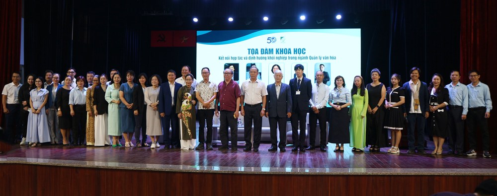 Kết nối hợp tác, định hướng khởi nghiệp trong ngành Quản lý văn hóa - ảnh 3