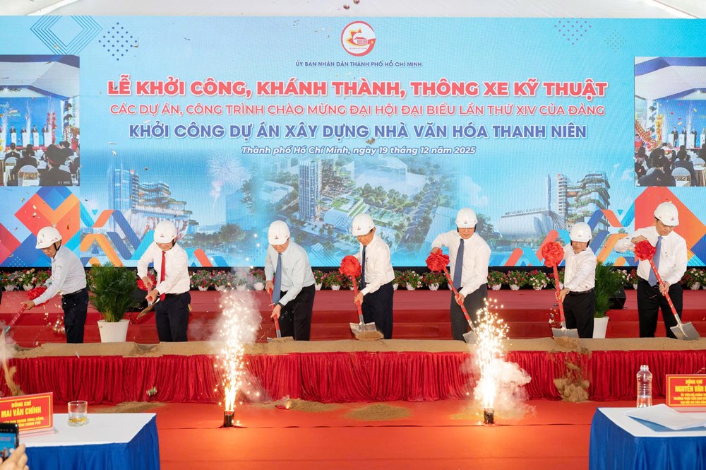 Khởi công Nhà Văn hóa Thanh niên 25 tầng, tổng đầu tư hơn 2.240 tỉ đồng - ảnh 1