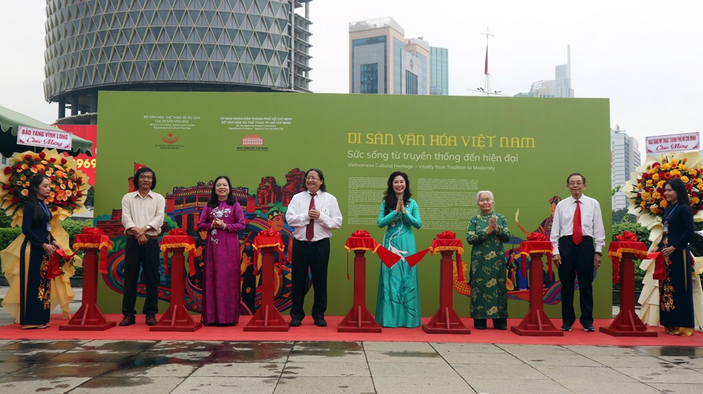 Trưng bày ‘Di sản văn hóa Việt Nam' tại Bảo tàng Hồ Chí Minh – Chi nhánh TP.HCM - ảnh 1