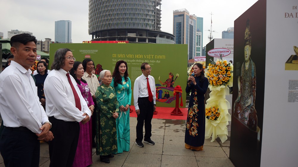 Trưng bày ‘Di sản văn hóa Việt Nam' tại Bảo tàng Hồ Chí Minh – Chi nhánh TP.HCM - ảnh 2
