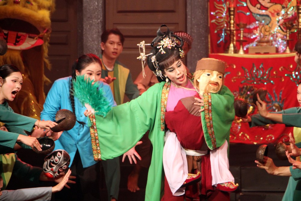 Hát bội “Sắc – ấn ngọc Nam phương” diễn phục vụ miễn phí đến hết năm - ảnh 7