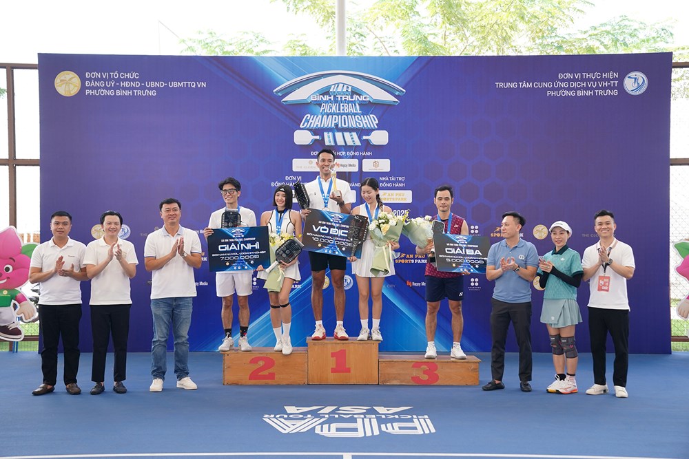 Sôi động giải “Bình Trưng Pickleball Championship 2025“ - ảnh 6