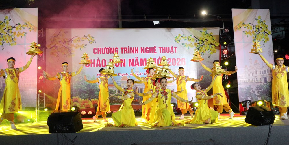 Chương trình nghệ thuật “Thành phố mùa xuân” chào mừng năm mới 2026 - ảnh 3