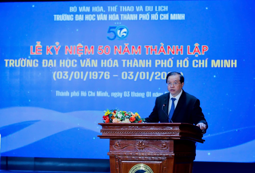 “Trường Đại học Văn hóa TP.HCM cần tiếp tục đổi mới tư duy, nâng cao chất lượng phù hợp giai đoạn mới“ - ảnh 2