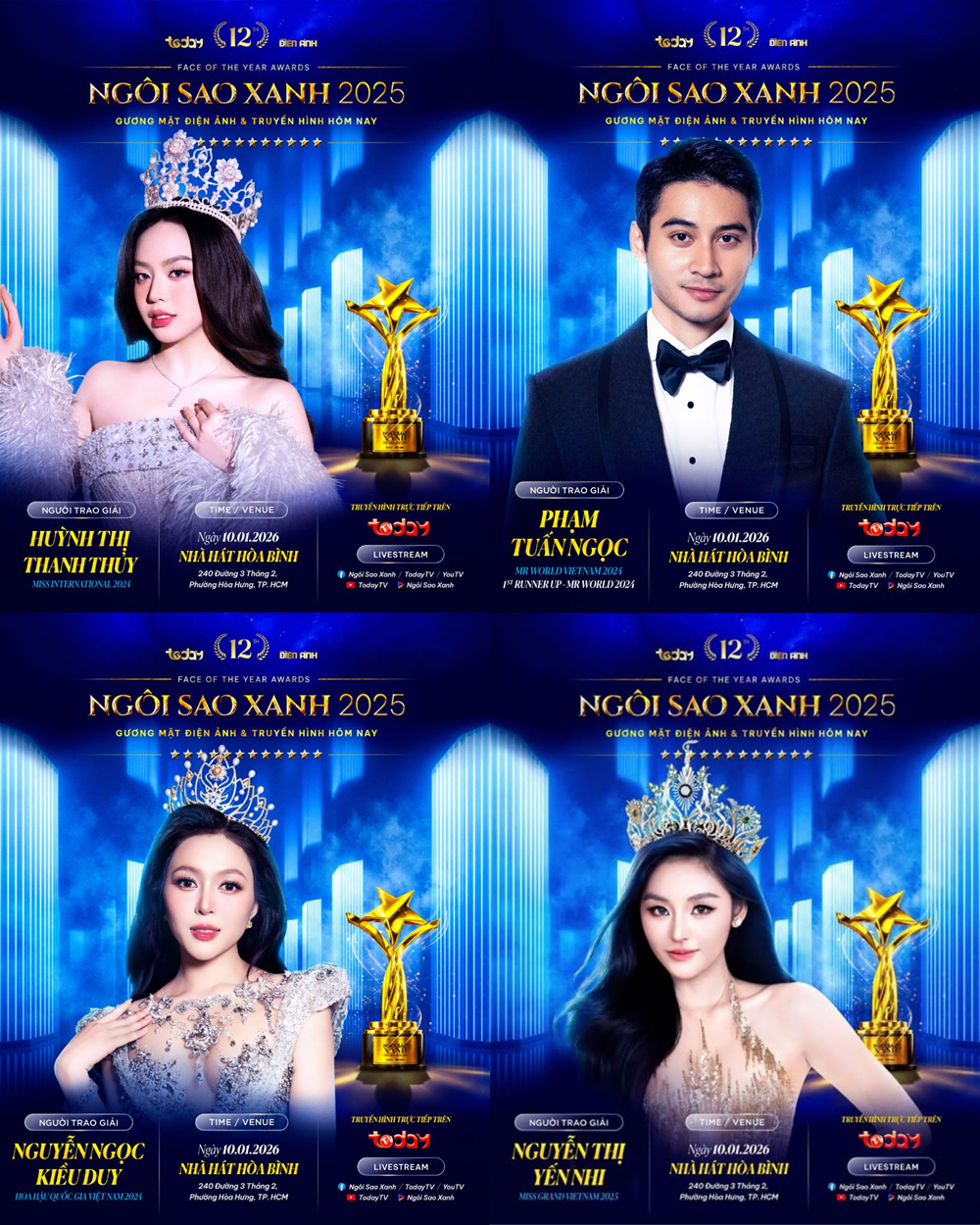 Ngôi sao Xanh 2025 khép lại vòng bình chọn, lộ diện những cái tên sáng giá trước thềm gala - ảnh 9