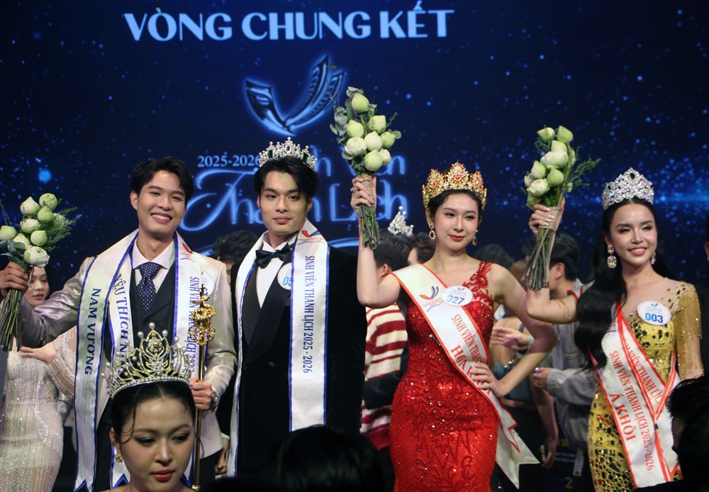 Sinh viên Thanh lịch 2025-2026: Tôn vinh vẻ đẹp văn hóa tuổi trẻ - ảnh 12