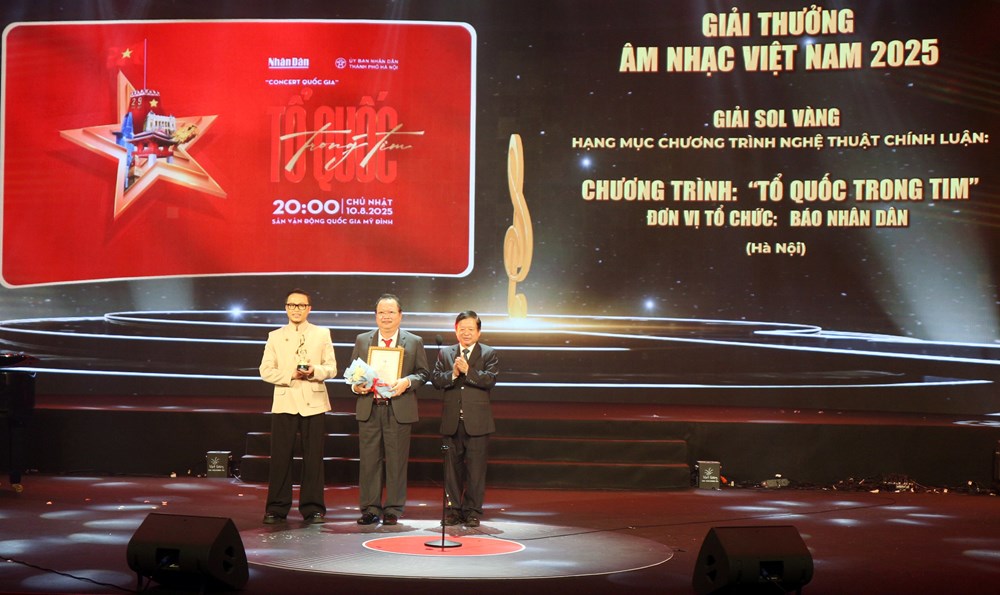 Trao Giải thưởng Âm nhạc Việt Nam năm 2025 tại TP.HCM - ảnh 4