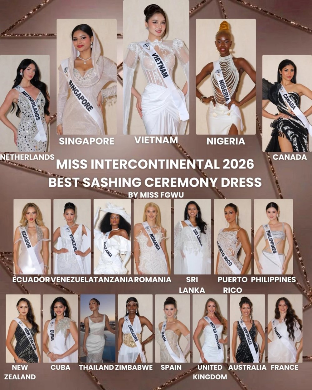 Á hậu Thu Ngân ghi điểm tại phần thi swimsuit Miss Intercontinental - ảnh 3