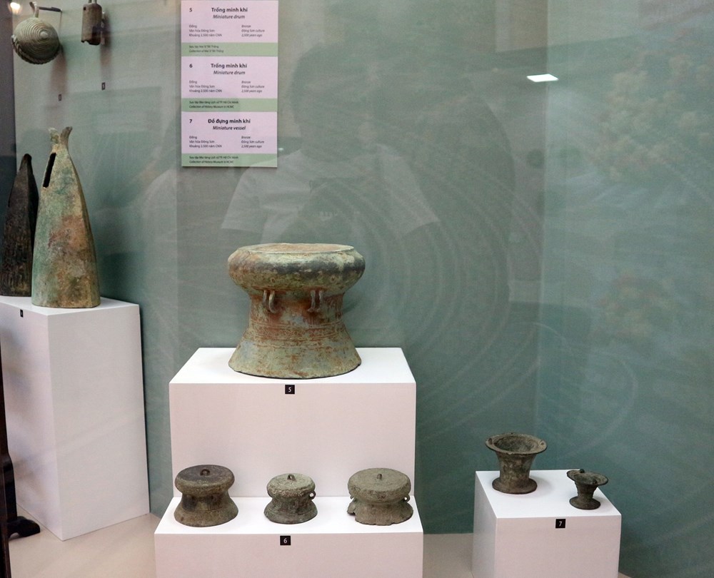 Trưng bày chuyên đề “Đồng vọng” - Giới thiệu văn hóa Đông Sơn đến công chúng - ảnh 7