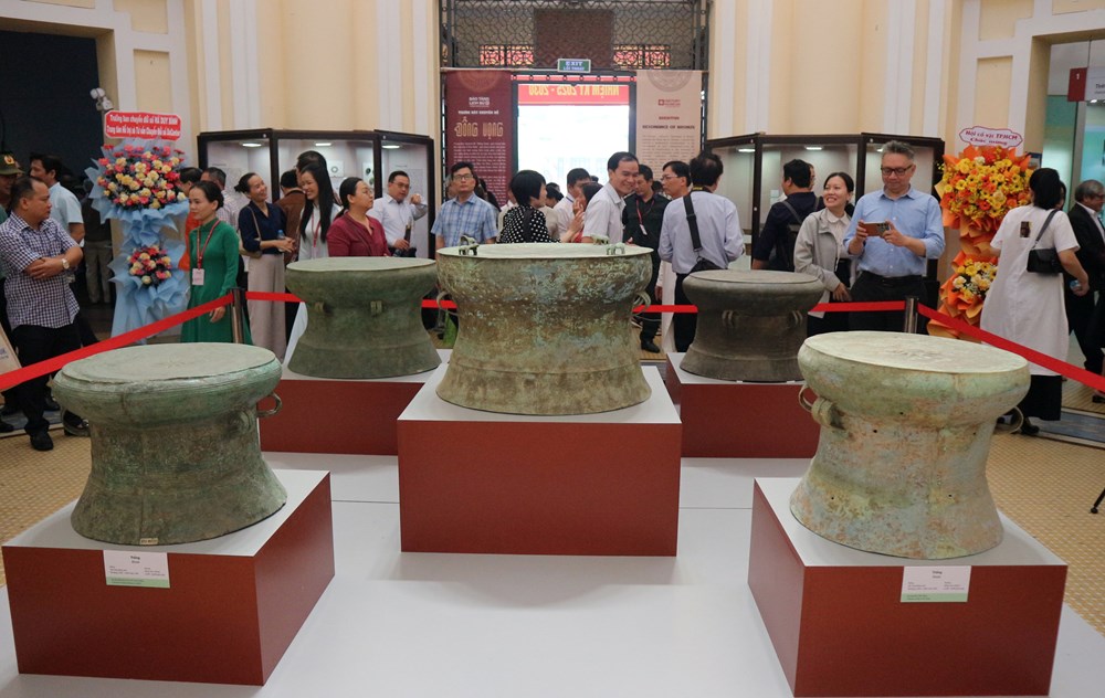 Trưng bày chuyên đề “Đồng vọng” - Giới thiệu văn hóa Đông Sơn đến công chúng - ảnh 3