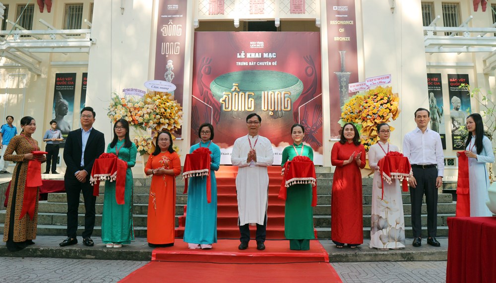 Trưng bày chuyên đề “Đồng vọng” - Giới thiệu văn hóa Đông Sơn đến công chúng - ảnh 1