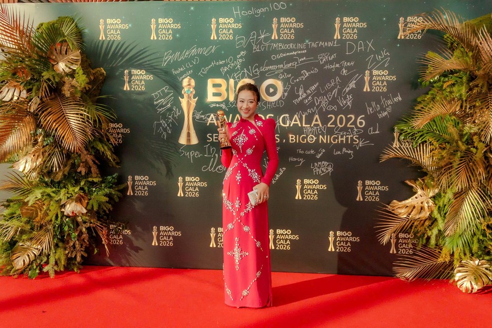 Các nhà sáng tạo Việt Nam tỏa sáng tại BIGO Awards Gala 2026 - ảnh 3