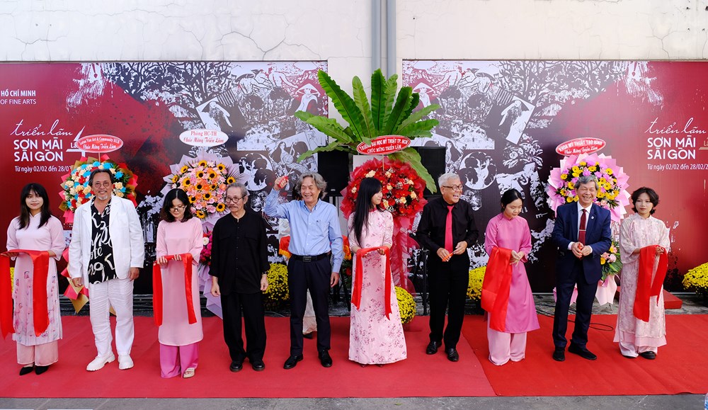 Triển lãm Sơn mài Sài Gòn trở lại sau thời gian gián đoạn - ảnh 1