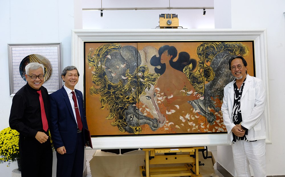 Triển lãm Sơn mài Sài Gòn trở lại sau thời gian gián đoạn - ảnh 2