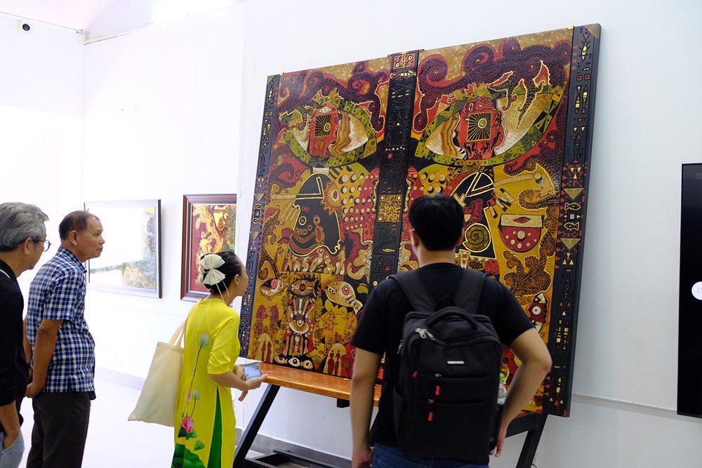Triển lãm Sơn mài Sài Gòn trở lại sau thời gian gián đoạn - ảnh 3