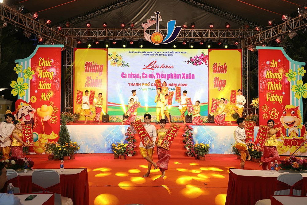 160 tiết mục vào chung kết Liên hoan “Ca nhạc, ca cổ, tiểu phẩm Xuân” 2026 - ảnh 7