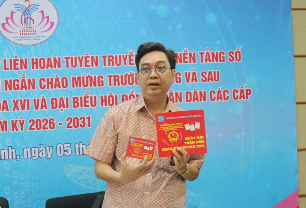 TP.HCM tổ chức Liên hoan tuyên truyền trên nền tảng số chào mừng bầu cử - ảnh 3
