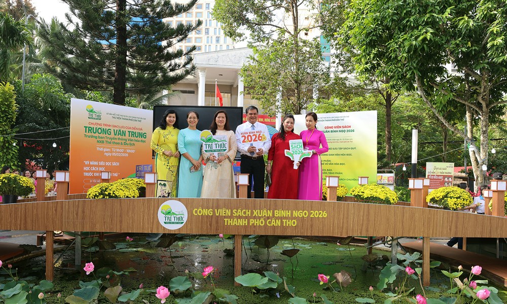 Khai mạc “Sắc Xuân miệt vườn” và “Công viên Sách Xuân” Bính Ngọ 2026 - ảnh 3