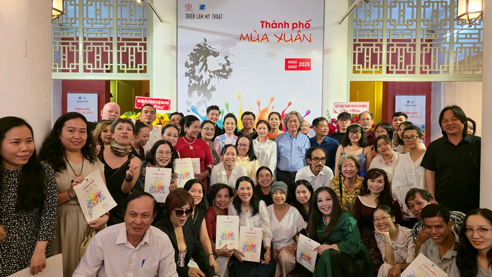 Hơn 200 tác phẩm hội tụ tại triển lãm “Thành phố mùa Xuân” - ảnh 5