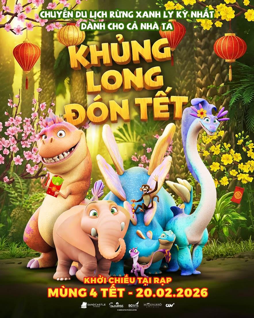 “Khủng long đón Tết” gia nhập đường đua phim Tết 2026 - ảnh 1