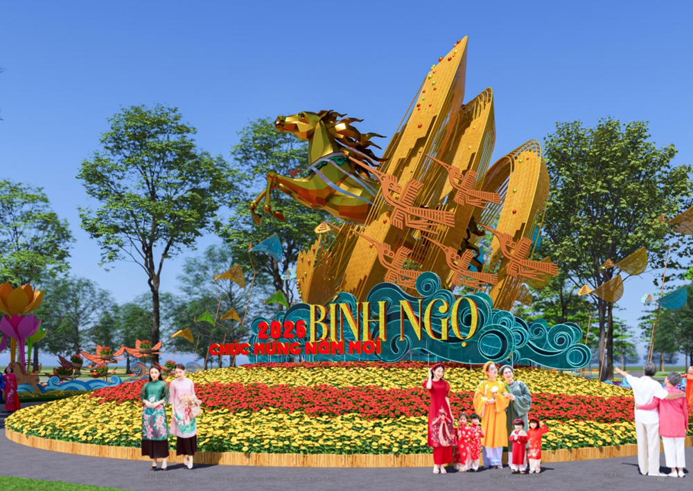 Hội Hoa Xuân lần thứ 46 – “Xuân hội tụ, vững bước vươn mình” - ảnh 2