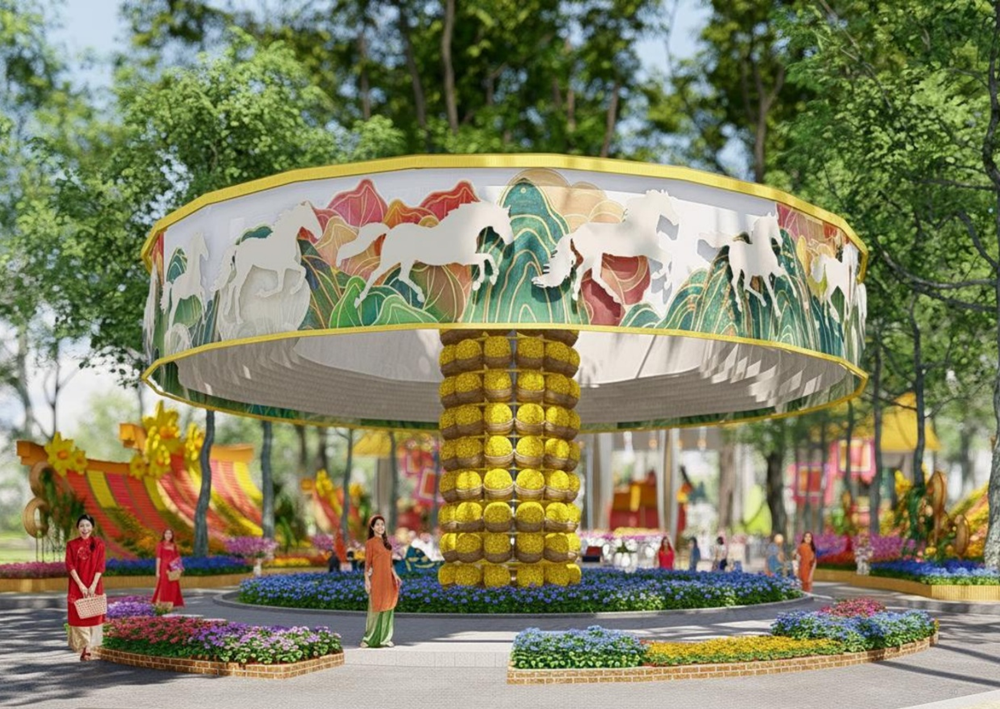 Hội Hoa Xuân lần thứ 46 – “Xuân hội tụ, vững bước vươn mình” - ảnh 3