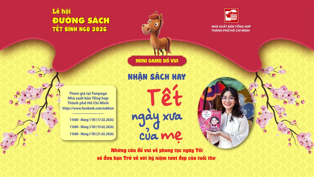 NXB Tổng hợp TP.HCM mang gần 1.000 tựa sách đến Lễ hội Đường Sách Tết Bính Ngọ 2026 - ảnh 2