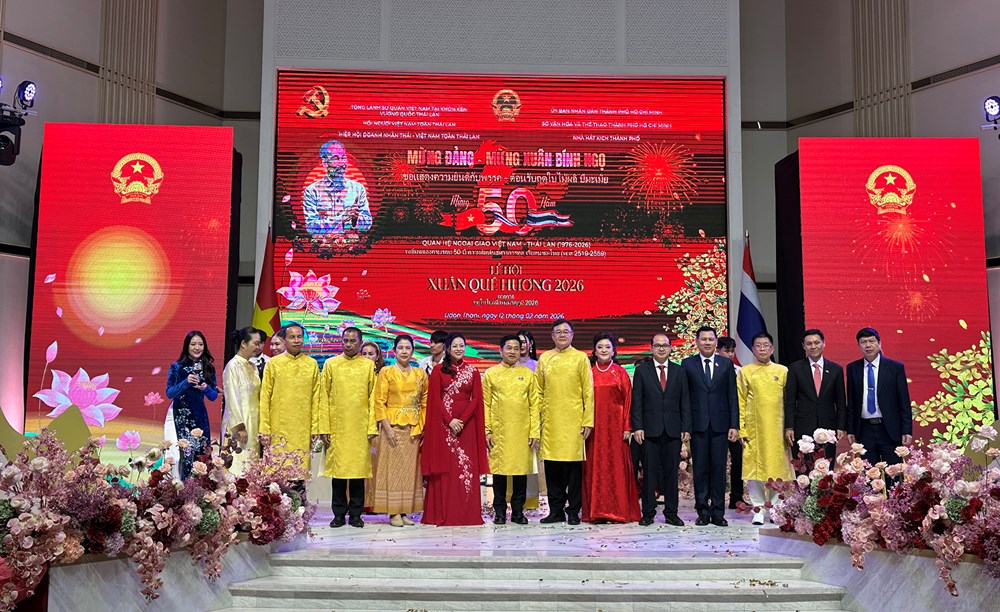 “Xuân Quê hương 2026” thắm đượm nghĩa tình Việt - Thái tại Udon Thani - ảnh 1