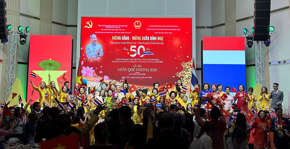 “Xuân Quê hương 2026” thắm đượm nghĩa tình Việt - Thái tại Udon Thani - ảnh 3