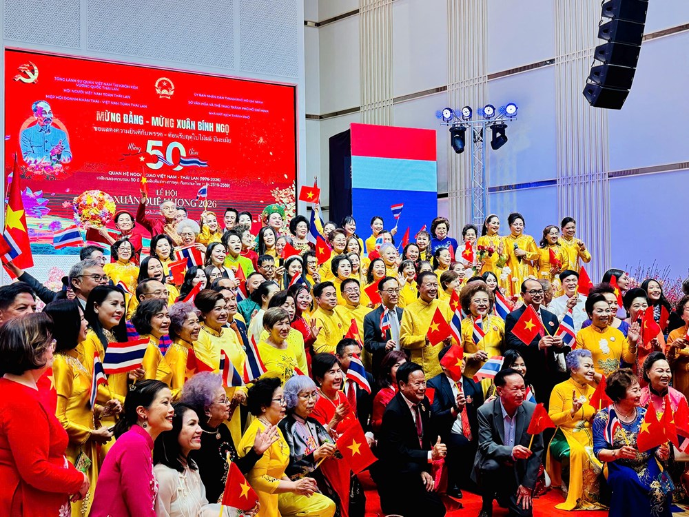 “Xuân Quê hương 2026” thắm đượm nghĩa tình Việt - Thái tại Udon Thani - ảnh 9