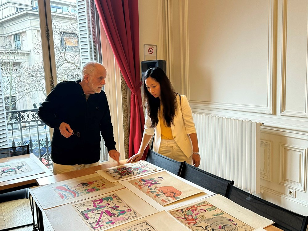 'Tranh dân gian Việt Nam' trở lại với bản tái bản lần thứ 3 - ảnh 2