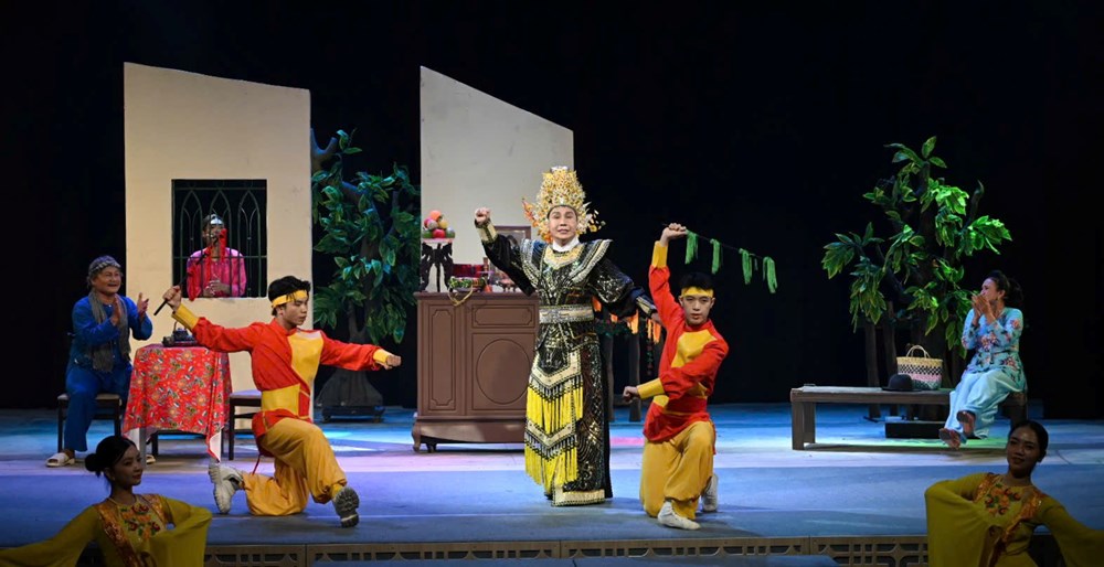 “Mã đáo khai xuân” và “Ra giêng anh cưới em” mở màn sân khấu Tết 2026 - ảnh 4