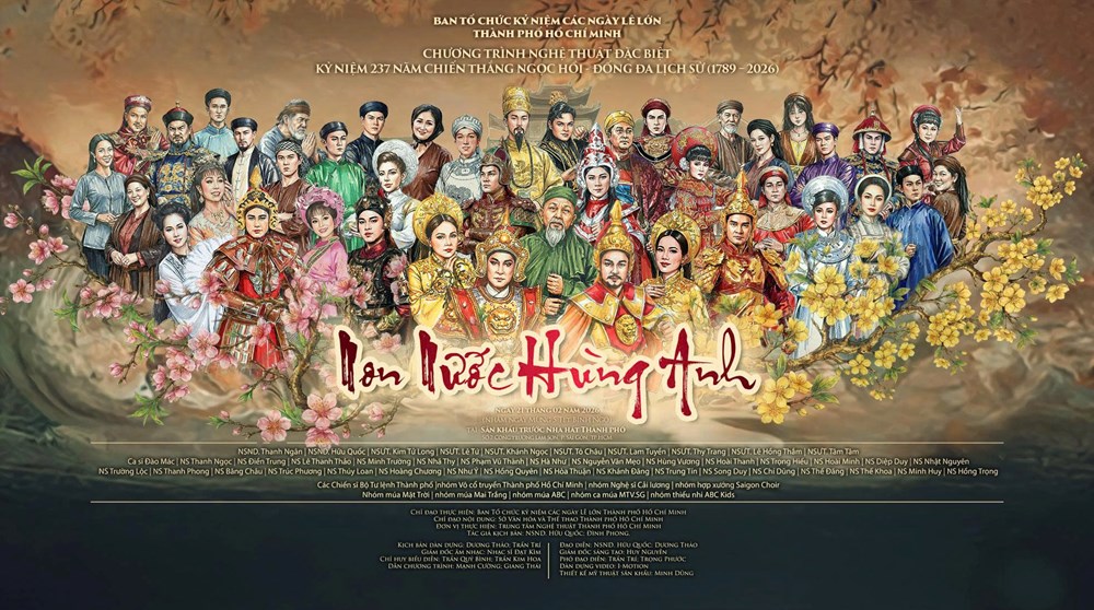 Hơn 300 nghệ sĩ, diễn viên tham gia chương trình nghệ thuật kỷ niệm 237 năm chiến thắng Ngọc Hồi – Đống Đa - ảnh 1