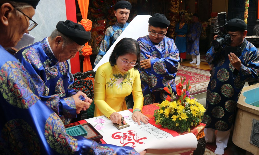 Lễ hội Khai hạ - Cầu an Xuân Bính Ngọ 2026 tại Di tích Lăng Lê Văn Duyệt - ảnh 5