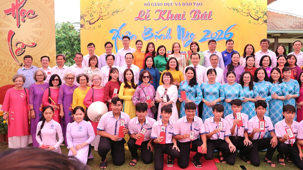 Vĩnh Long tổ chức Lễ Khai bút đầu Xuân Bính Ngọ 2026 - ảnh 4