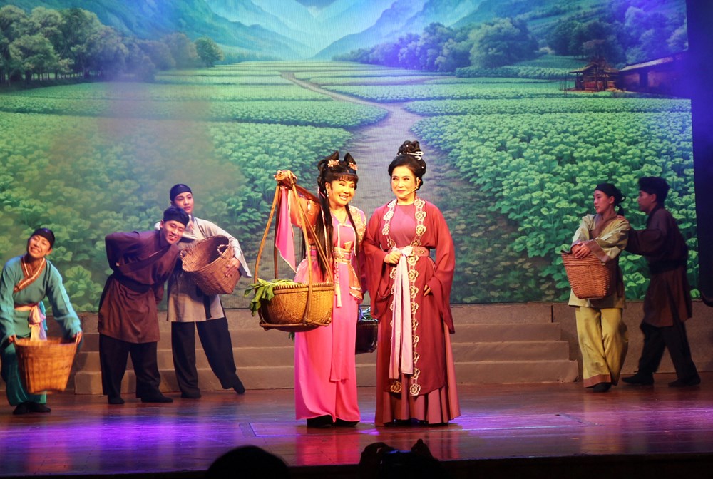 Vở “Gánh cải Trạng nguyên” công diễn trước thềm Ngày Quốc tế phụ nữ 8.3 - ảnh 9