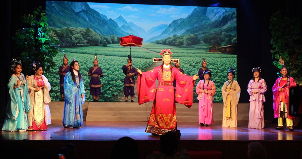 Vở “Gánh cải Trạng nguyên” công diễn trước thềm Ngày Quốc tế phụ nữ 8.3 - ảnh 7