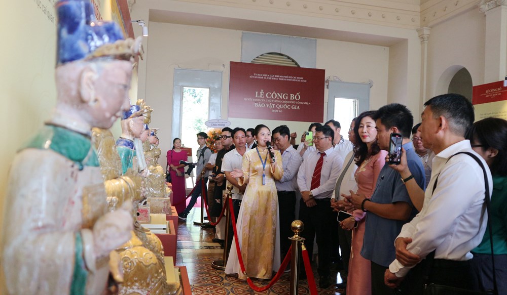 TP.HCM công bố và trưng bày Bảo vật quốc gia - ảnh 7