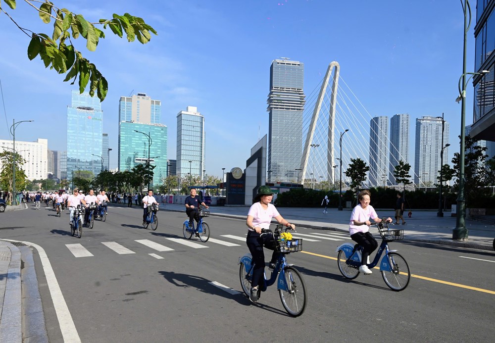 Đạp xe hữu nghị Việt Nam – Nhật Bản lan tỏa thông điệp sống xanh - ảnh 4