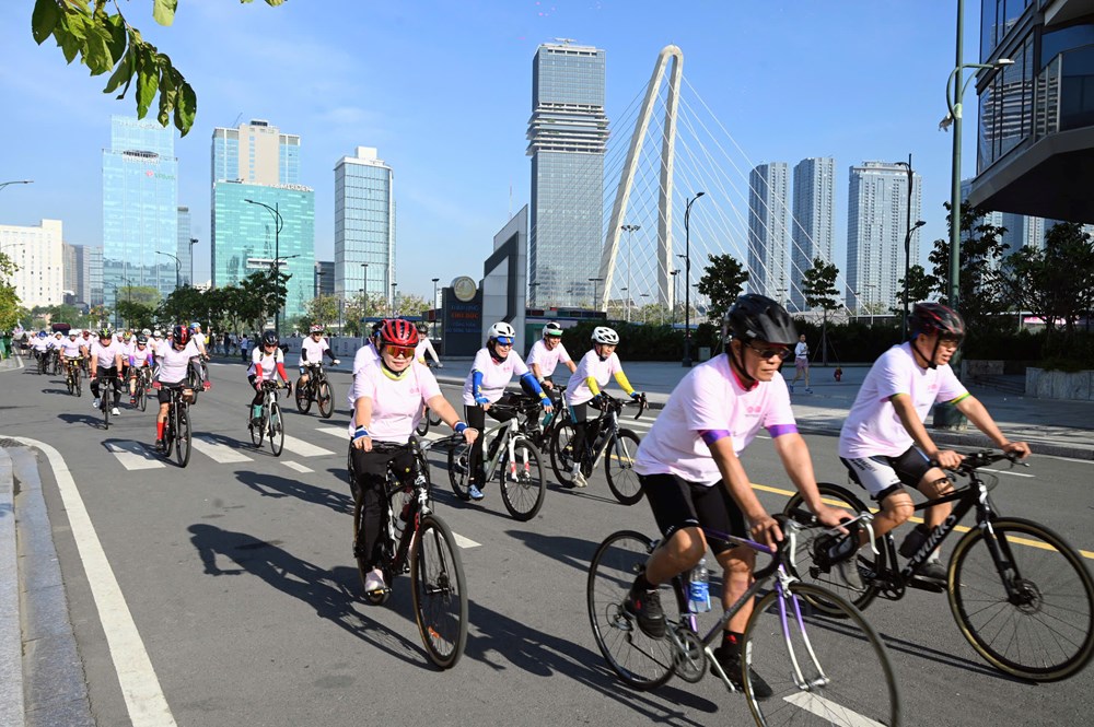 Đạp xe hữu nghị Việt Nam – Nhật Bản lan tỏa thông điệp sống xanh - ảnh 5