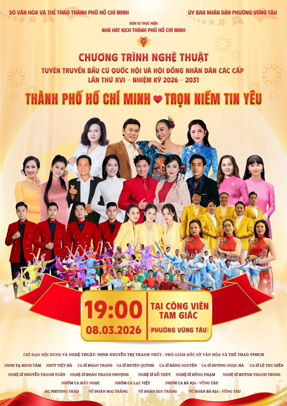 TP.HCM tổ chức chuỗi chương trình nghệ thuật tuyên truyền bầu cử - ảnh 1