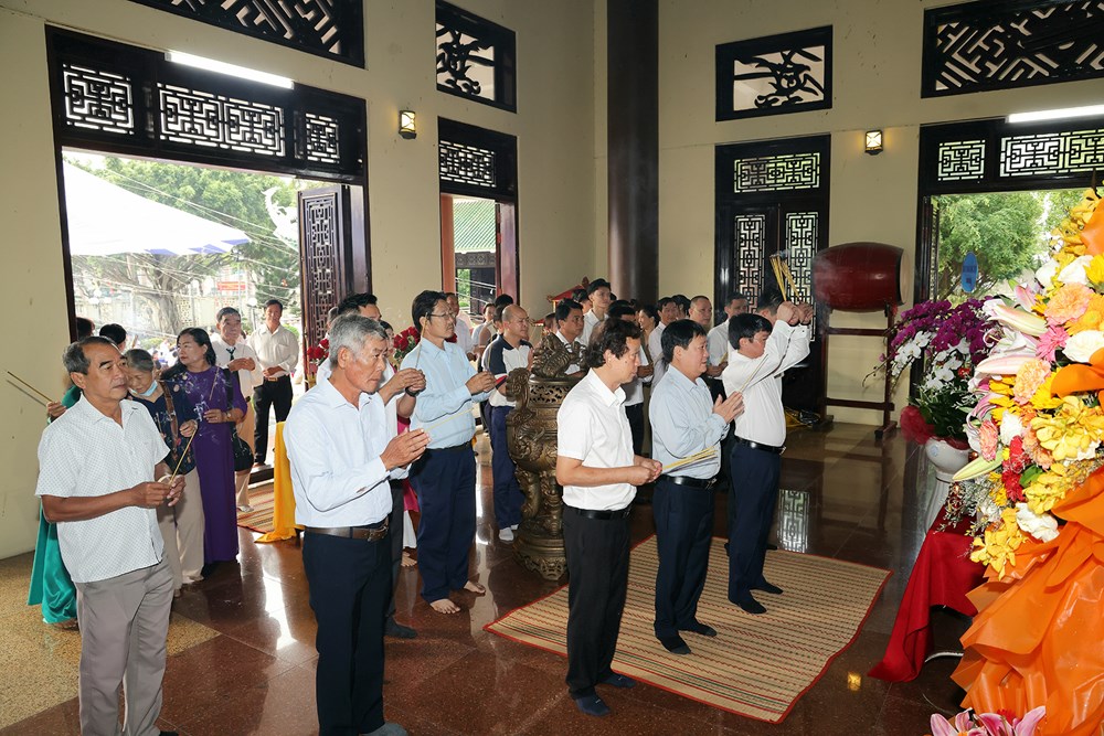 Lễ giỗ lần thứ 154 Thủ khoa Bùi Hữu Nghĩa - ảnh 1