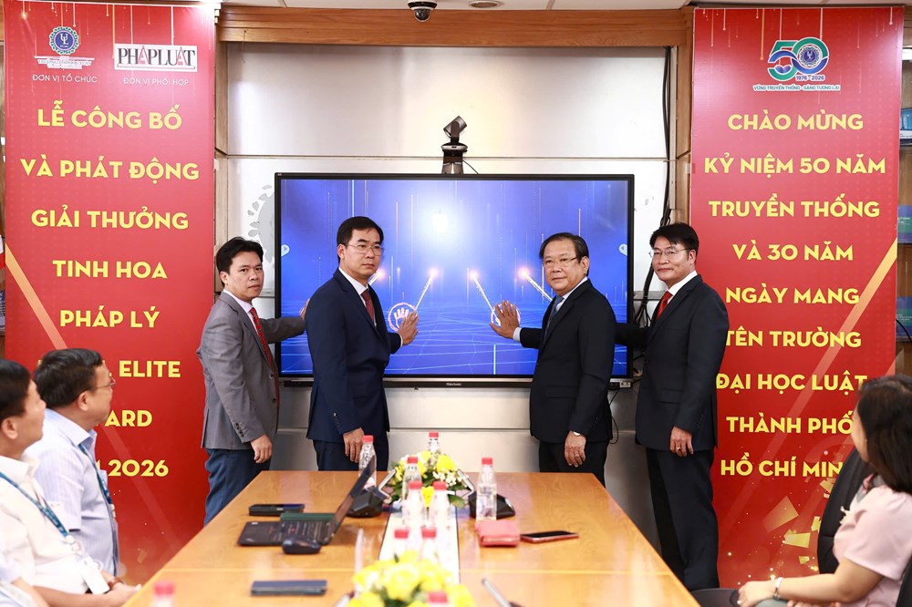 Phát động Giải thưởng “Tinh hoa pháp lý - Legal Elite Award” năm 2026 - ảnh 1