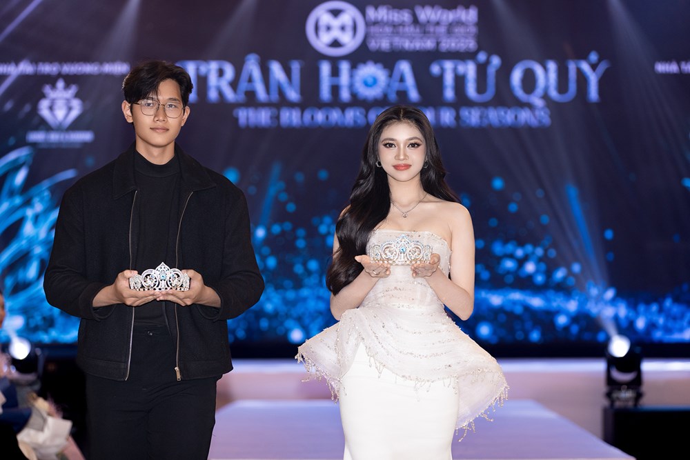 Vương miện Miss World Vietnam 2025 đính 3.368 viên đá quý - ảnh 4