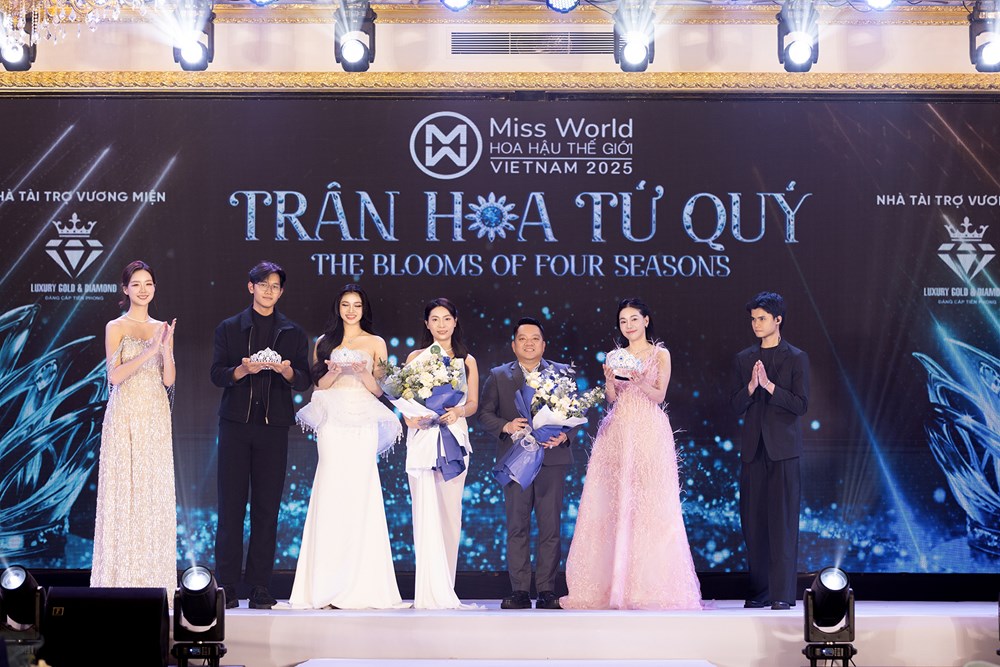 Vương miện Miss World Vietnam 2025 đính 3.368 viên đá quý - ảnh 8